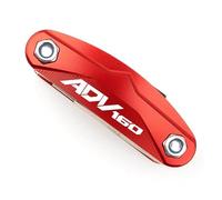 Pour HON&DA ADV160 Outils De Réparation De Tournevis Multifonctions Moto(rouge)