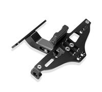 Pour Hon&da CB250R CB300F CB300R CB400 CB400F CB500 CB500F CB500X CB599 CB599HORNET CB650F CB650R CNC Support De Plaque D'immatriculation Arrière De(Noir)