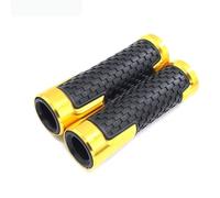 Pour Hon&da CBR650F CB650F CBR 650 F CB Moto CNC Poignées Antidérapantes Guidon Poignée Main En Caoutchouc 7/8 ''22 MM guidon(Or)