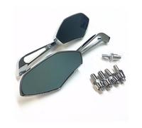 Pour Hon&da Scooter Silver Wing/Jazz/Reflex/Forza/SH/PS Rétroviseurs De Moto Chromés Avec 8mm Ou 10mm Dans Le Sens Des Aiguilles D'une Montre compatibles