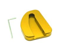 Pour Honda 2006 2009 2011 2013 2016 GL1800 GL Goldwing 1800 F6B 2002-2017 Moto CNC Béquille Pied Béquille Latérale Extension Pad Plaque De(Or)