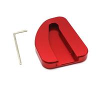 Pour HONDA 2006 2009 2011 GoldWing 1800 GL1800 F6B 2002-2017 2013 2015 Moto CNC Béquille Pied Béquille Latérale Extension Pad Plaque De Support Agrandir Le Support(Rouge)