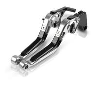 Pour Honda CBR600 CBR 600 1991-1998 Moto Leviers D'embrayage De Frein Réglable Pliant Extensible CNC Accessoires Avec (Argent)