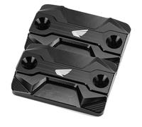 Pour HONDA Forza 125 250 300 350 PCX 125 150 160 Accessoire De Moto Bouchon De Liquide De Frein Couvercle De Réservoir De Maître-cylindre(2Pcs Black)