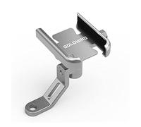 pour Honda Goldwing 1500 1800 GL1500 GL1800 Moto CNC Guidon Téléphone Portable GPS Support De Support (Couleur : Silver Mirror Type)