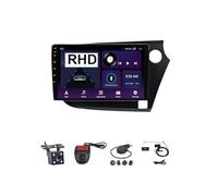 Pour Honda Insight 2009-2014 Android 12 CarPlay Android Auto Récepteur stéréo de voiture Écran tactile 9 pouces avec navigation GPS 4G WiFi FM AM SWC Bluetooth Caméra de recul (Couleur : M100S WIFI 1G