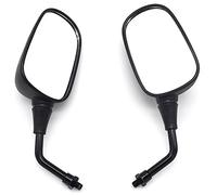 Pour Honda NSS300 FORZA 300 2014-2016 FSC600A 2002-2013 Rétroviseur Latéral Carré Universel Pour Moto 10mm Montre ABS Boîtier En Plastique Rétroviseurs