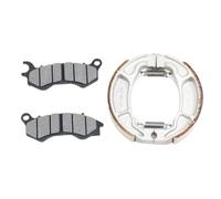 pour Honda PCX125 PCX150 PCX 150 PCX 125 150 2014-2019 2018,Ensemble de Plaquettes de Frein à Disque Avant pour Moto Pièces de mâchoires de Frein à Tambour arrière