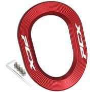 Pour Honda Pcx160 Pcx 160 20212022 Couvercle De Protection Du Tuyau D'échappement De Moto,Accessoires De Protection Du Port,2023 2024 2025 - Type Rouge