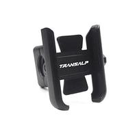pour Honda TRANSALP XL600 650 700 Support De Téléphone Portable Universel pour Guidon De Moto Support De Support GPS (Couleur : Handlebar Black)