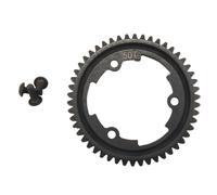 Pour Hot Racing Harden Steel 50T 1Mod Engrenage Droit Principal pour Voiture TéLéCommandéE 1/5 X-Maxx 1/7 XO-1 1/10 E-Revo VXL Nouveau MAXX A