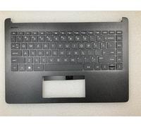 Pour HP 14-DQ 14-FQ N21367-B31 M03796-B31 M09334-B31 M03796-001 N21367-001 M09334-001 Anglais International US Clavier Housse Top Case Upper Case