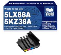 pour HP 5LX86A 5KZ38A 116A 117A 118A 119A Cartouche de Toner usagé Compatible pour HP 179fnw 178nw 150a 150w 150nw Imprimantes Haut rendement Récipient de récupération,5LX86A-1PC
