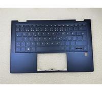 Pour HP Elite Dragonfly G2 M42280-DH1 Clavier danois Finlandais Norvégien repose-poignets