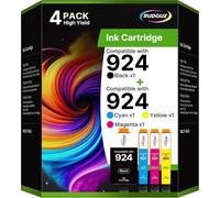 Pour Hp Office Jet Pro 8120 924 Cartouches D'Encre Pour Hp 924 Pack De 4 Cartouches 924 Cartouche Encre Pour Hp Officejet 8120E 8122E 8124E 8125E Pour Officejet Pro 8130E 8132E 8134E