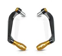 Pour HP2 2005 2006 2007 2008 2009 2010 2011 Moto Levier Garde Guidon Poignées Garde Frein Embrayage Leviers Garde Protecteur Avec 7/8 "22mm(Or)