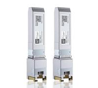 pour HPE 1.25/2.5/5/10GBASE-T SFP+ Transceiver, SFP+ to RJ45, 10G Copper SFP+ to Ethernet Module,2 Pack