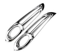 Pour HR-V Pour Vezel 2014-2020 Grille De Pare-chocs Avant Couvercle Phare Antibrouillard Garniture Calandre Protecteur Phare Antibrouillard 2 Pièces LIANGYIMEI