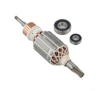 Pour HR4001C, HR4010C, HR4011C Armature de rotors de marteau électrique 513633-7 avec roulements Pièce de rechange Composant moteur en métal