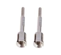 pour Hsp 08064 1/10 2 Pièces Axe Roue Rechange Accessoires Mise À Niveau CNC Réparation Modèles Jouets Modification Décorative Accessoire