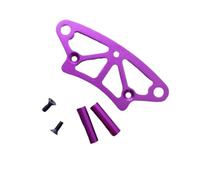 Pour HSP 102058 02009 1:10 Support En Mousse Plaque Supérieure Pare-chocs Avant Aluminium Voiture Télécommandée Pièces Rechange Réparation Mise Niveau Sur Route Pare-chocs RC(Purple)