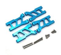 Pour HSP 18301 18302 18311 18312 18321 18322 1/18 RC Télécommande Voiture Pièces Métalliques Avant Et Arrière Ourlet Bras Accessoires RC Pièces Rechange(Blue)
