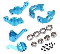 pour HSP 94123 94111 1/10 Alliage D'aluminium Kit Fixation Moyeu Direction avec Roulement À Billes Voiture Télécommandée Pièces Rechange Coupelle Direction RC