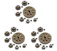 Pour HSP Pour Himoto Amax Pour Redcat Exceed 94111 1/10 11184 Pignon Principal Différentiel Métallique 64 Dents Pignons Moteur Pièces Voiture Radiocommandée Composants