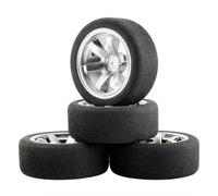 pour HSP pour HPI on-Road Racing Car pour Model pour Toys Accessoire Pneus Et Jantes en Éponge À L'échelle 1/10 avec Décalage De 3 Mm Et Ajustement Hexagonal De 12 Mm RC Roues