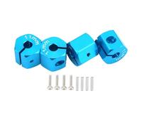 Pour HSP Pour HPI Pour Tamiya Pour Traxxas Pour Slash Aluminium 5mm 6mm 7mm 8mm 9mm 10mm 11mm 12mm Adaptateur RC Moyeu Hexagonal Avec Vis À Tête Fraisée RC Jouets Accessoires(Blue,11mm)