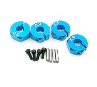 Pour HSP Pour HPI Pour Tamiya Pour Traxxas Pour Slash Pour Redcat Pour Sakura 1/10 Adaptateur Moyeu Hexagonal Roue 5/6/7mm Moyeux D'entraînement 12mm Crawler RC Accessoires Voiture Rc(5mm Blue 1)