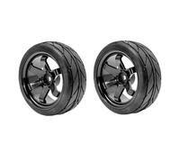 pour HSP pour HPI pour Traxxas pour TRX4 pour TRX-4 pour Tamiya RC Car Pneus Accessoires 1/10 2Pcs RC Car on Road Et Roue Hex 12mm Roues