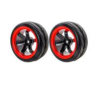 pour HSP pour HPI pour Traxxas pour TRX4 pour TRX-4 pour Tamiya RC Car Pneus Accessoires 1/10 2Pcs RC Car on Road Et Roue Hex 12mm Roues