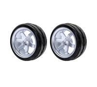 pour HSP pour HPI pour Traxxas pour TRX4 pour TRX-4 pour Tamiya RC Car Pneus Accessoires 1/10 2Pcs RC Car on Road Et Roue Hex 12mm Roues