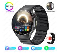 Pour Huawei Gt6 Ultra Montre Intelligente Hommes 1.53 "360*360 Hd Écran Hommes D'Affaires Montre Fréquence Cardiaque Bluetooth Appel Étanche Smartwatch.Bleu.L