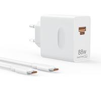 Pour Huawei Honor Magic6 Pro/Mate60 Pro/Mate60 Pro+/P60 Art/P60 Pro Prise Usb C 88W Pd Chargeur Rapide Pour Honor Magic6/Magic5/P40 Pro+/P40 Pro/P30 Pro Avec Câble 6A 1.5 88W