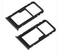Pour HUAWEI NOVA SMART DIG-L21 HONOR 6C DIG-L21HN DIG-L01 Pièce de rechange pour adaptateur fente pour carte SIM TRAY lecteur chariot plateau Nano SIM ou compartiment mémoire Micro SD