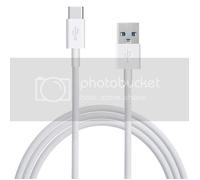 Pour Huawei P30 lite New Edition-P30 Pro-Huawei P40-P40 4G- P40 lite-P40 lite 5G: Câble Charge USB 3.0 Type C Blanc