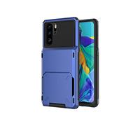 pour Huawei P40 P40 Pro P20 Pro Lite Case Flip Card Slots Business Armor Case pour Huawei P30 P30pro Cover,Bleu,pour Huawei P30 Pro