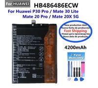 Pour Huawei P40 Pro P30 Lite Honor 7x 9i V30 Nova 2i 3i 4e G10 Mate 30 Lite 20 Pro Batterie HB486486ECW HB436380ECW HB356687ECW HB525777EEW