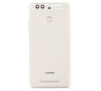 pour Huawei P9 Couvercle de batterie Backcover Blanc Verre de l'appareil photo arrière