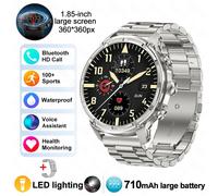 Pour Huawei Xiaomi Gps Track Montre Intelligente Hommes 1.85 Pouces Ultra Hd Amoled Écran 710 Mah Batterie Bluetooth Appel Smartwatch 2025 Nouveau