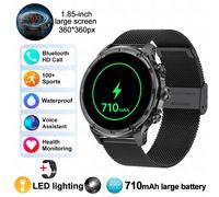 Pour Huawei Xiaomi Gps Track Montre Intelligente Hommes 1.85 Pouces Ultra Hd Amoled Écran 710 Mah Batterie Bluetooth Appel Smartwatch 2025 Nouveau
