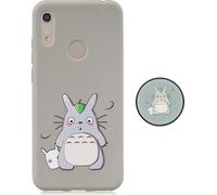 Pour HUAWEI Y6 2019 Support flexible Case Soft TPU Full Cover Téléphone mignon 4