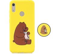 Pour HUAWEI Y6 2019 Support flexible Case Soft TPU Full Cover Téléphone mignon 8