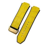 Pour Hublot Classic Fusion Universe Big Bang Series Watch Strap ， Cowhide Rubber Watch Band 25-19mm Bracelets Sport Men and WOM Watch Bands