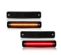 pour Hummer H2 2003 2004 2005 2006 2007 2008 2009 LED Feu Position Latéral Clignotant Feux Position Latéraux LED Feux Signalisation(4pc Front Rear)