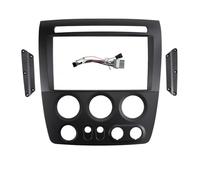 pour Hummer H3 2005 2006 2007 2008 2009 2010 Conduite À Gauche Cadre Audio Navigation Et Lecteur DVD 9 Pouces QAQMHVCVB(Frame Power Cord)