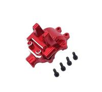 Pour Hyper GO Pour MJX 14211 14301 14302 14303 14209 14210 Couvercle Supérieur Boîte Vitesses Avant Métal Accessoires Rechange Voitures Radiocommandées RC Pièces De Voiture(Red)