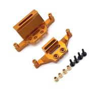 Pour Hyper GO Pour MJX 20208 Pour JJRC C8811 1/20 Kit Supports D'amortisseurs Avant Arrière Métal Voiture Radiocommandée Camion Pour Buggy RC Pièces De Voiture(Yellow)
